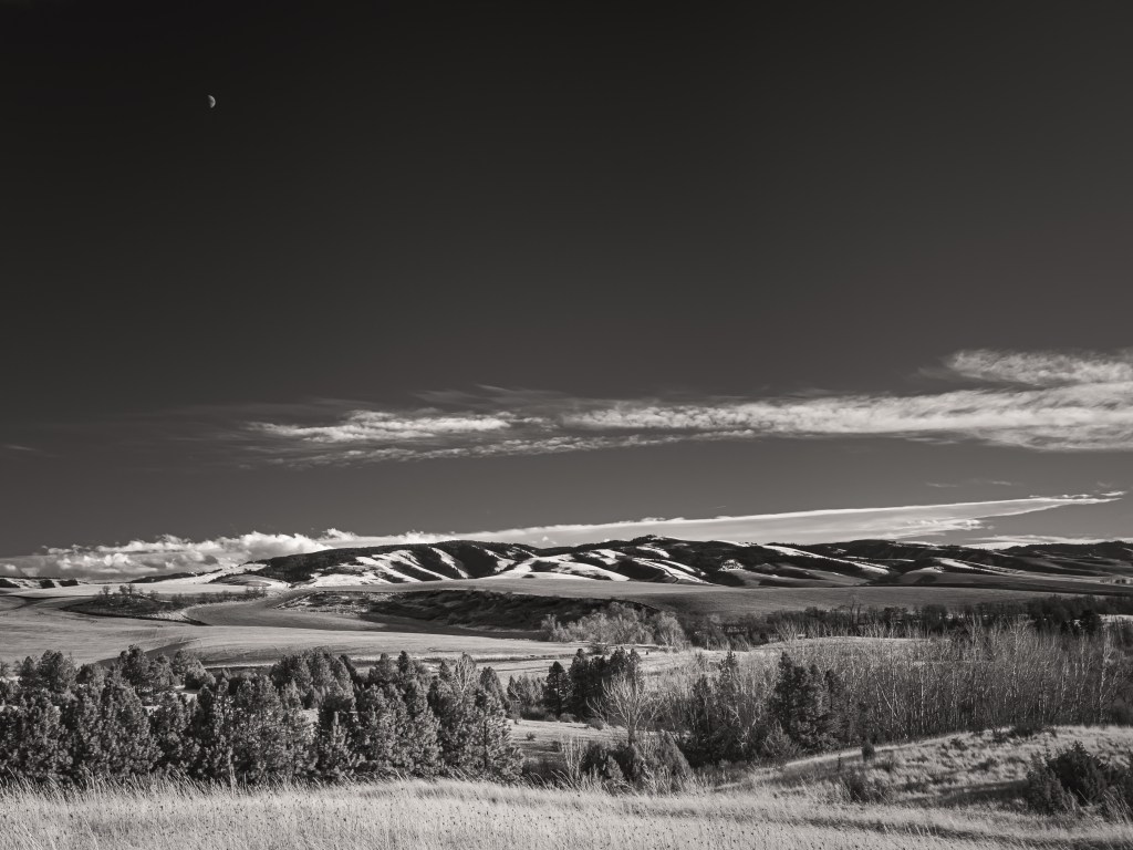 Moonrise, Harbert, Washington