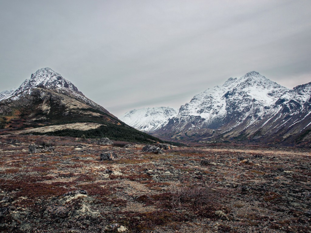The Wedge and Ptarmigan Peak - Chugach front range
